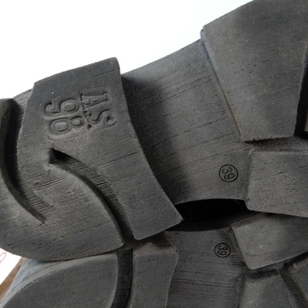 A.S.98 Linder Chunky Platform BOOTS Size 39 8.5 9 Green Leather NEW $399 - Picture 11 of 14